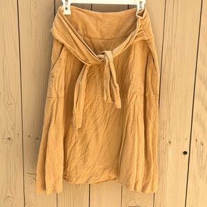 Moon River tie front skirt